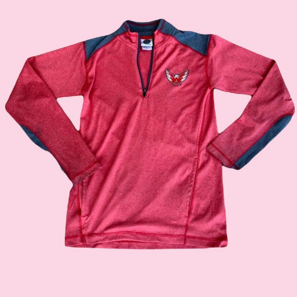 NHL Washington Capitals Quarter-Zip Jacket